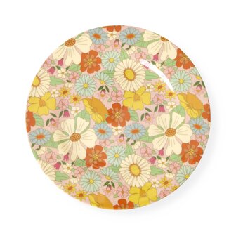 Rice - Melamine plate - flower power