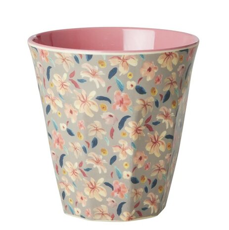 Rice - Melamine Cup - Klein Sandy Flower Print