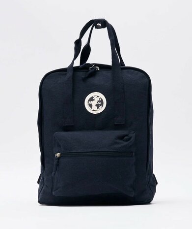 Natura - Backpack - navy - canvas