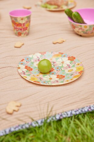 Rice - Melamine Cup - Flower Power